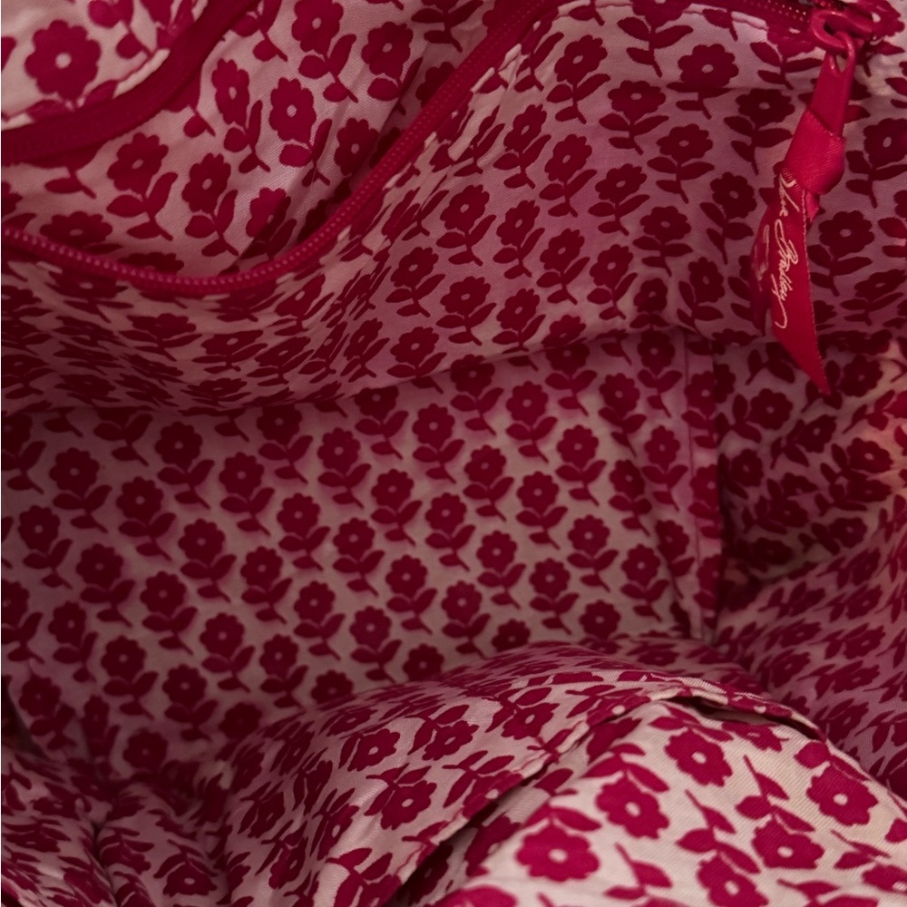 Vera Bradley Pink and Cream Shoulder Bag - Picture 4 of 5
